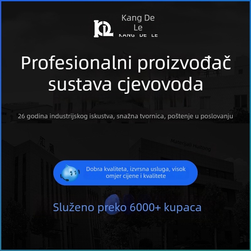 OEM prilagođeni nehrđajući čelik 90° koljeno za vakuumske cijevi u računalnoj sobi, promjer jednake širine