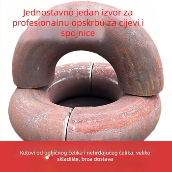 Ugla cijevnog spoja od ugljičnog čelika, zavaren spoj, debeli zid, otpornost na visok tlak