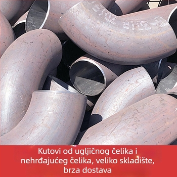 Ugla cijevnog spoja od ugljičnog čelika, zavaren spoj, debeli zid, otpornost na visok tlak