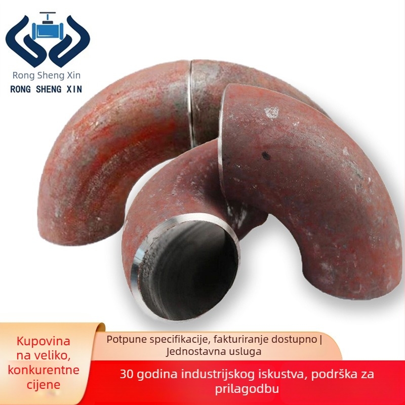 Ugla cijevnog spoja od ugljičnog čelika, zavaren spoj, debeli zid, otpornost na visok tlak
