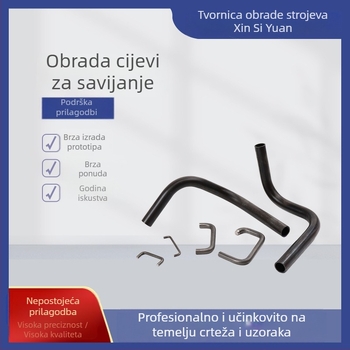 Nehrđajući čelični zavojni cijev RT98, debljina zida 2.0 mm, promjer prilagodljiv