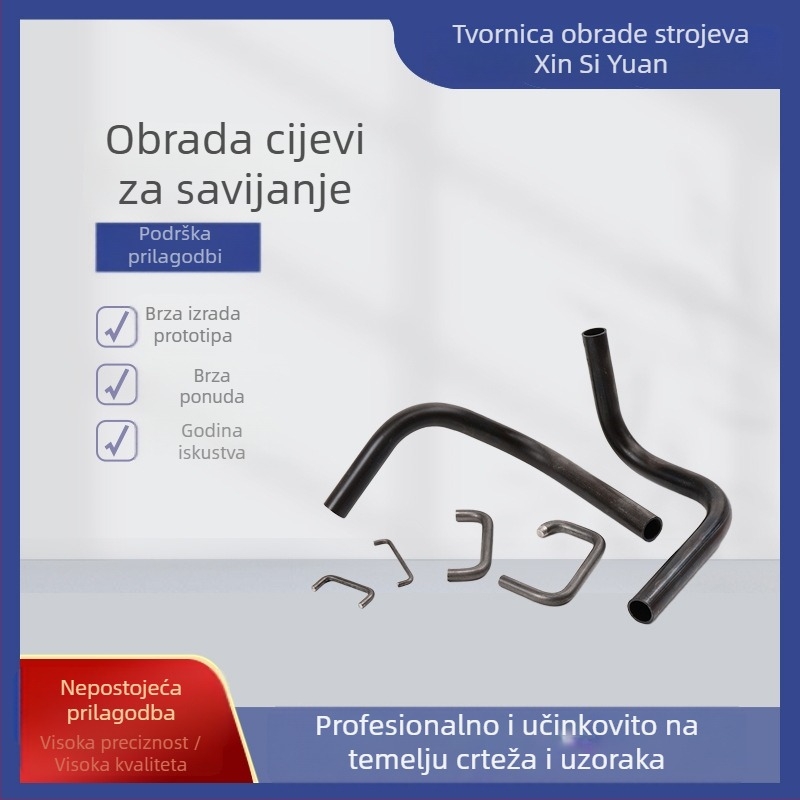 Nehrđajući čelični zavojni cijev RT98, debljina zida 2.0 mm, promjer prilagodljiv