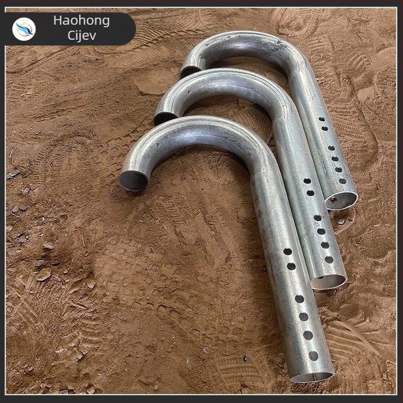 Krovna galvanizirana koljena cijev za ispušni sustav, ugljični čelik, klasa AAAAA, nacionalni standard, dobra elastičnost i otpornost na koroziju