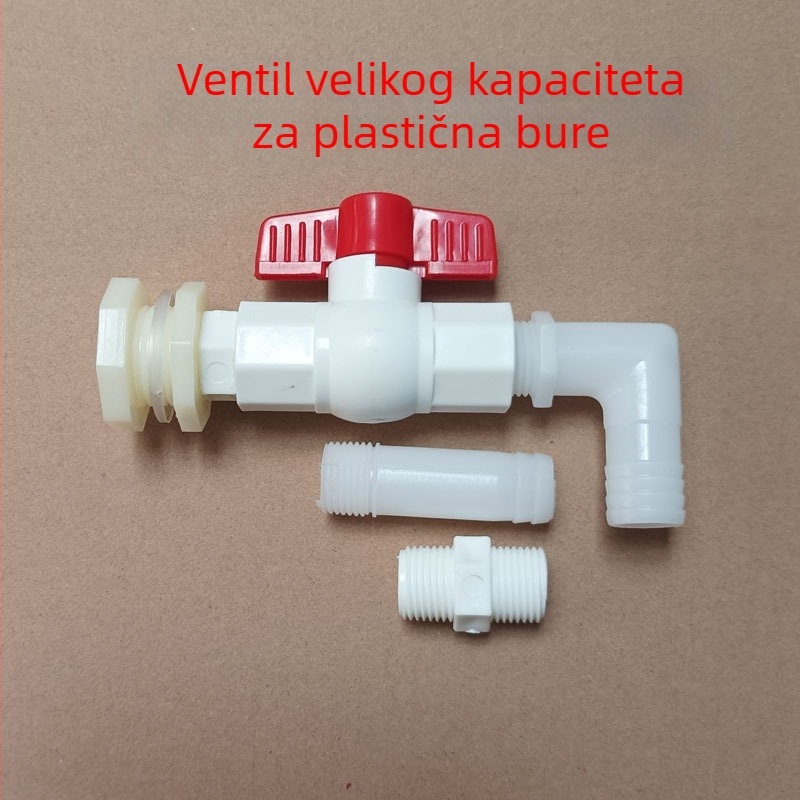 Električni plastični slavina za toplu vodu, keramički disk ventil, model 001, jednostavna konstrukcija
