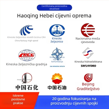 Nerđajući čelično koljeno, 45°/90°, zavareni spoj, nacionalni standard, Haoqing