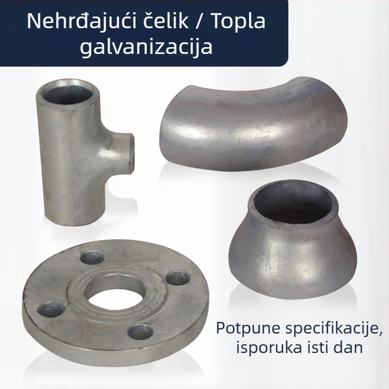 Zavareni koljeno od ugljičnog čelika, 90°, DN300, debljina zida 5 mm, Klasa A