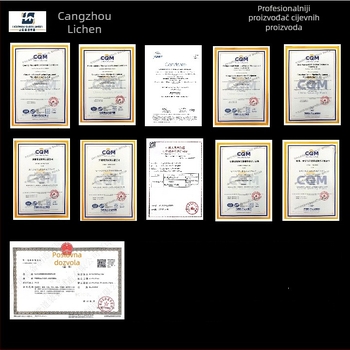 Bezšumni zavoj s dugim polumjerom, 90° zavareni; ugljični čelik; DN15-DN1500; debljina stijenke 3–30 mm; debljina cijevi 2.5–30 mm; GB/T12459-2017; GOST17375-2001