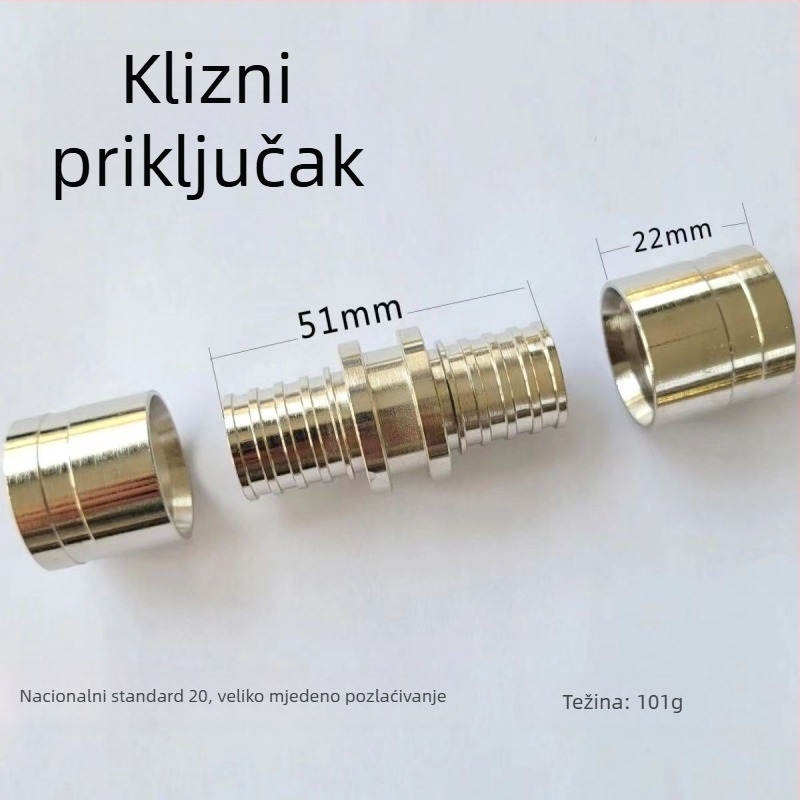 Spojni dijelovi za cijevi podnog grijanja prema nacionalnim standardima, aluminijsko-plastične cijevi, cijevi za toplu vodu, crijeva istog promjera