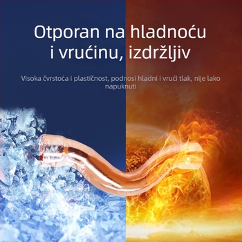 TP2 bakreno zavaren koljeno s utičnicom, 15–35 mm