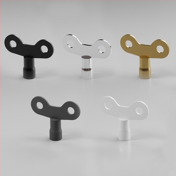 Vanjski zaključni ključ slavine s četverostrukom univerzalnom ručkom, tijelo od željeza, keramički disk ventil, CE-certificirano