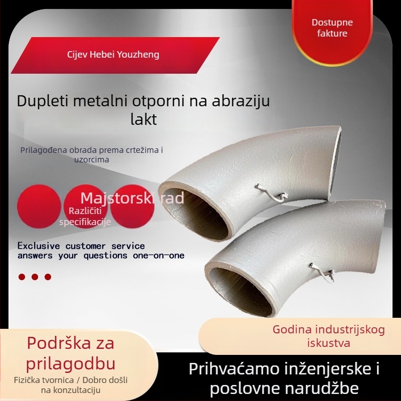 Koljeno od ugljičnog čelika DN70, debljina stijenke 4 mm, zavareni spoj, otporno na koroziju