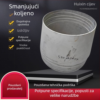 Koljeno od nehrđajućeg čelika: koncentrirani reduktor s velikim i malim otvorima, otporan na koroziju, visok tlak