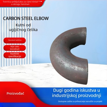 Kut od ugljičnog čelika, 180°, zavareni, U-oblik zavoj, debeli zidovi