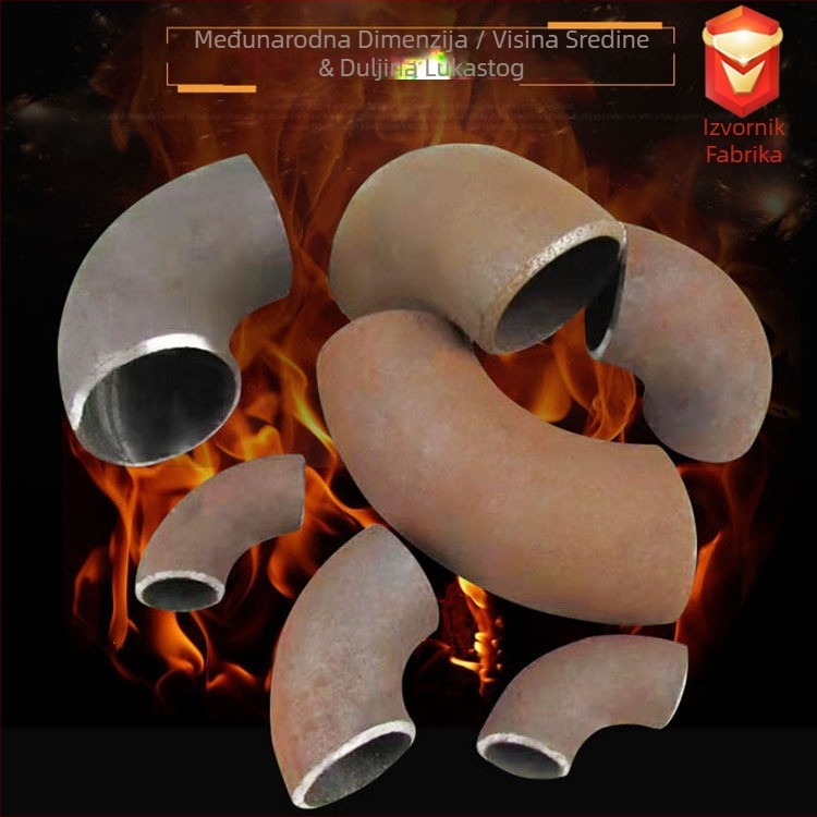 Ugljični čelični zavoj za cijevi, 90°, Nacionalni standard, Marka Quality Hong, Model 13