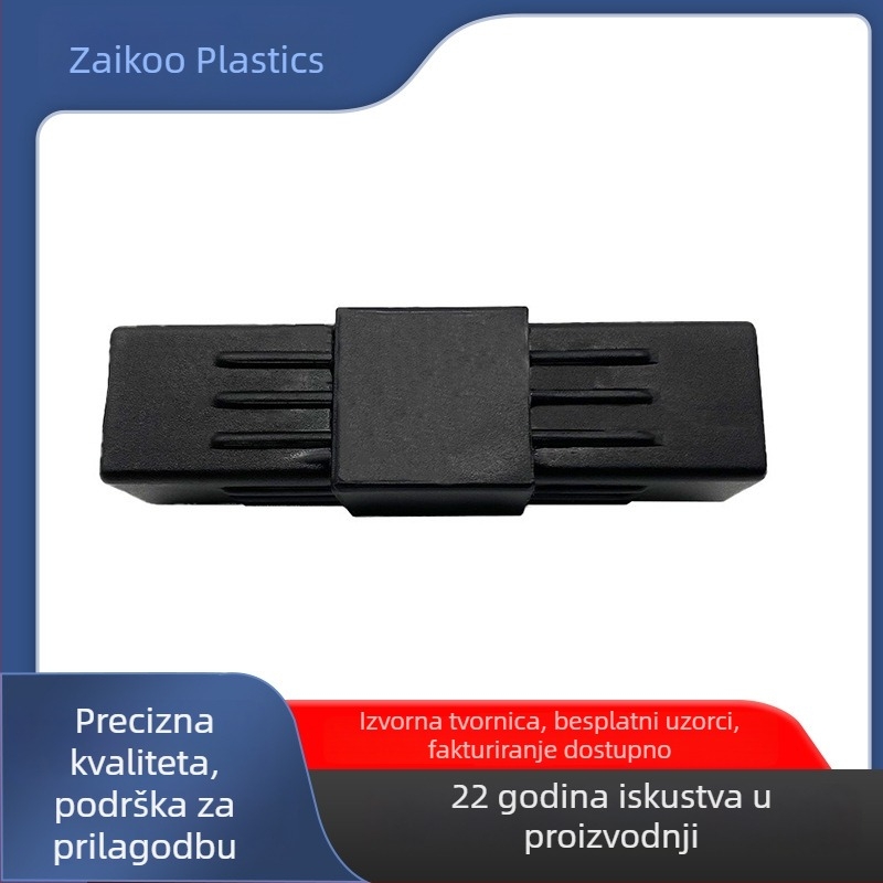 Plastični spoj za kvadratnu cijev, model FHKK, debljina stijenke 1 mm, Klasa A, brend No matter how cool
