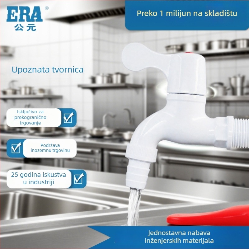 PVC slavina za vodoopskrbne cijevi – plastična, model 20, razina 1