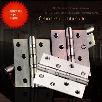 Panta vrata od nehrđajućeg čelika, debljina 2,5 mm, elektropliranje, za unutarnja vrata (Nehrđajući čelik; debljina 2,5 mm; elektropliranje; unutarnja vrata; Brend Excellent)