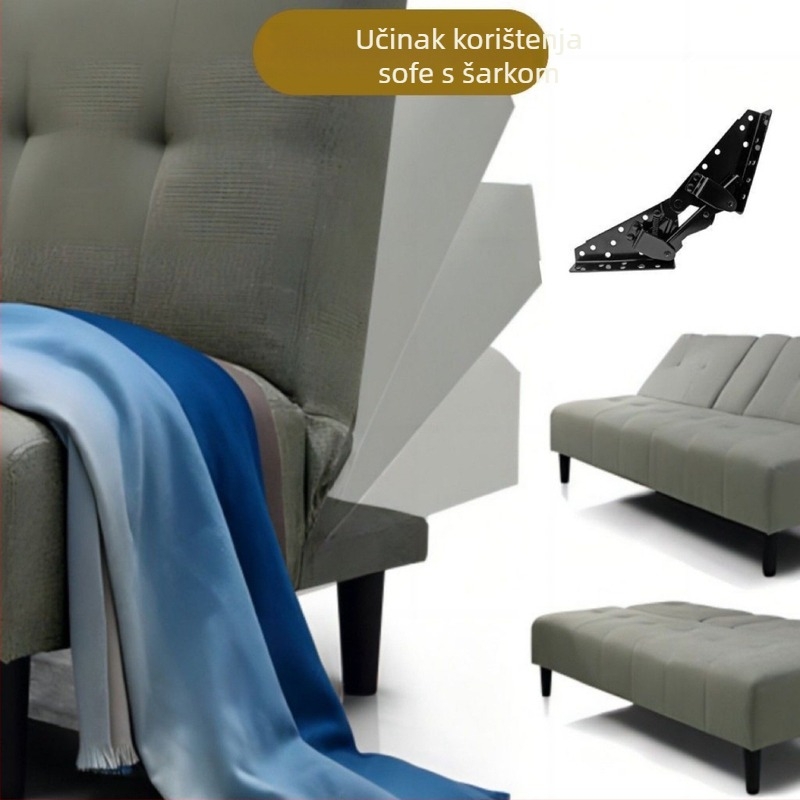 Dvo-funkcijski šarnir za sofu - željezo, Fuli, jednostavan i moderan stil, premaz u spreju