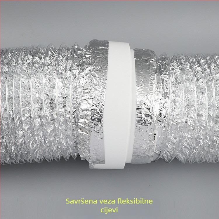 Plastični redukcijski prsten za kuhinjsku napa – konverzijski spoj za PVC ispušni kanal