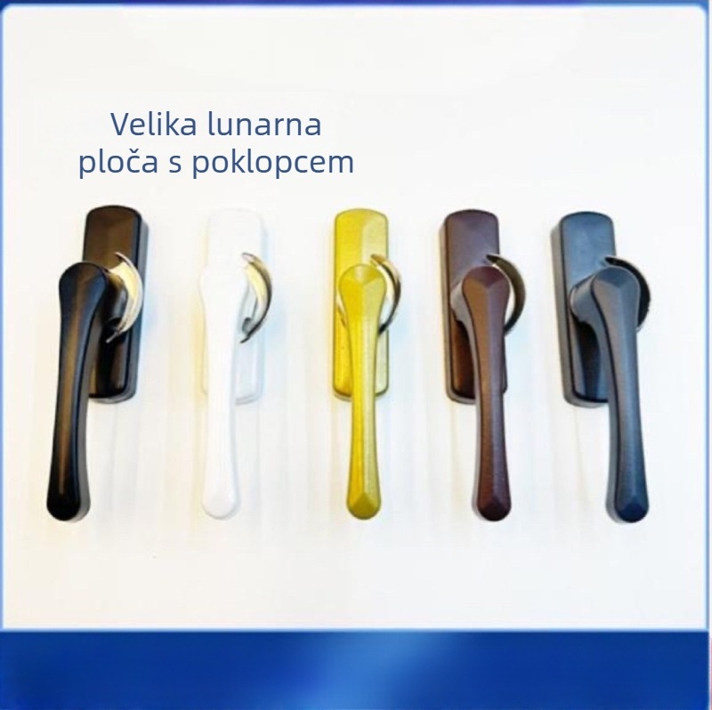 Polumjesna ključavnica LG-2004 | cinkova legura | za vrata i prozore | moderan i jednostavan stil