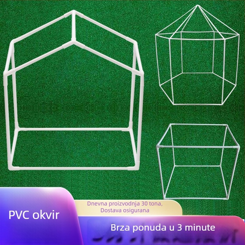 PVC stalak od šupljih cijevi za kućne ljubimce i dječji šator, model Youqian-01