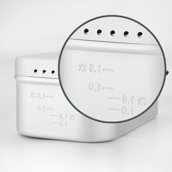 Vanjska aluminijska kutija za obrok s oslobađanjem tlaka i sklopivom ručkom, za 2–3 osobe, težina 443 g