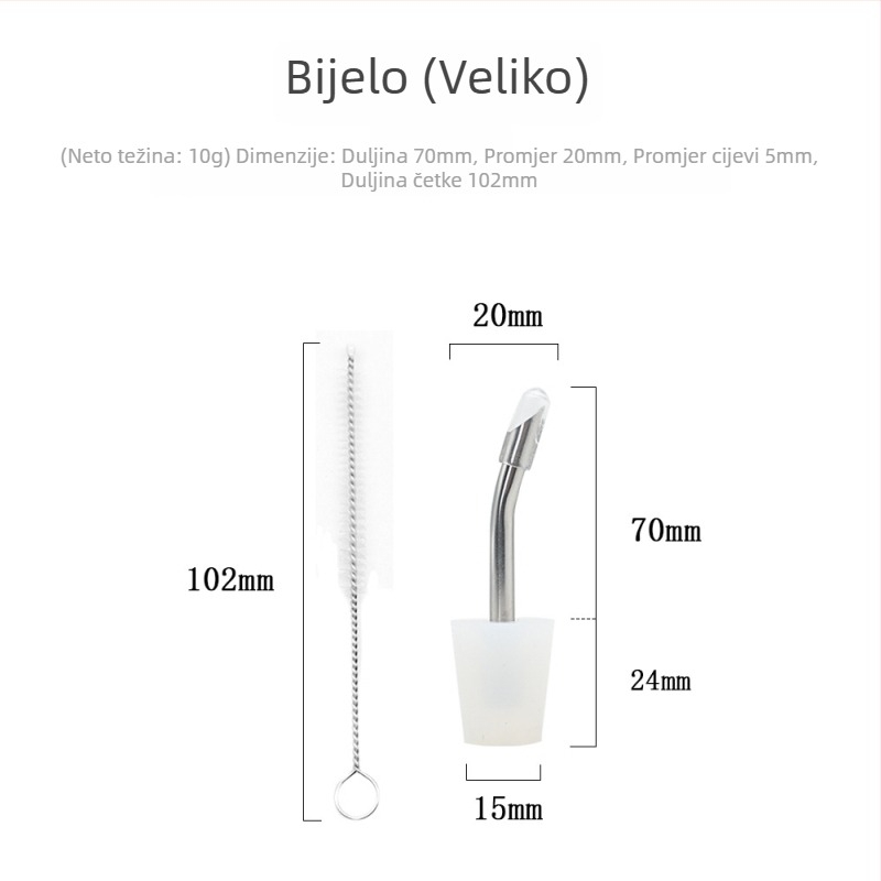 Kamp kuhalo od nehrđajućeg čelika sa silikonskim izljevom i produženim vodovodom – prijenosno, ultralak, filtracija, za 1–3 osobe