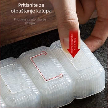 Pet-dijelni plastični set za formiranje rižinih kuglica i sushi s nori