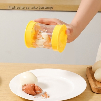 Odvajivač ljuske jaja - ručni kuhinjski alat, plastika, moderni minimalistički stil, ljeto 2021