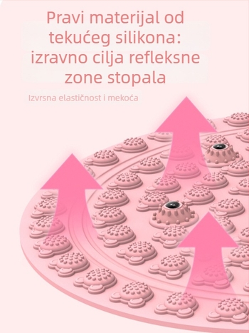 Akupresorna ploča za masažu stopala – OEM podrška, 200 komada po kutiji, težina 550 g
