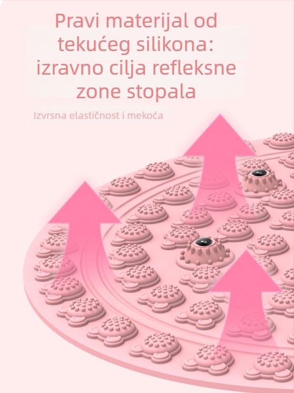Akupresorna ploča za masažu stopala – OEM podrška, 200 komada po kutiji, težina 550 g