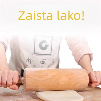 Drveni valjak za tijesto za kućnu upotrebu, valjak za tjesteninu i presu za tijesto za punjenje, moderni minimalistički stil