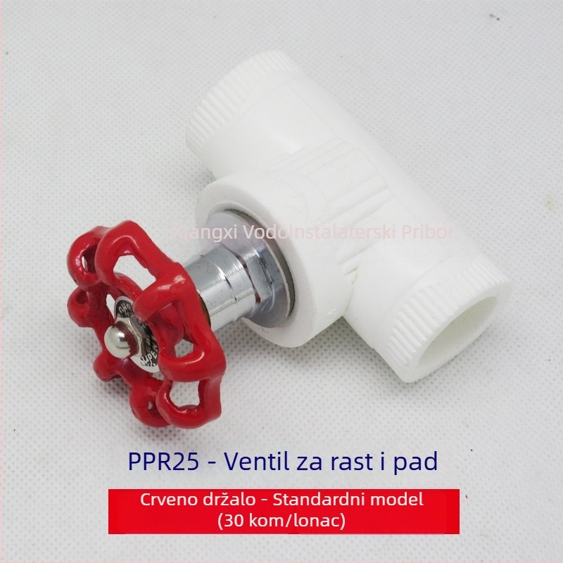 Jadro ventila tipa circlip za PPR i bakrene cijevi, visoka temperatura, model 202532, debljina zida 4