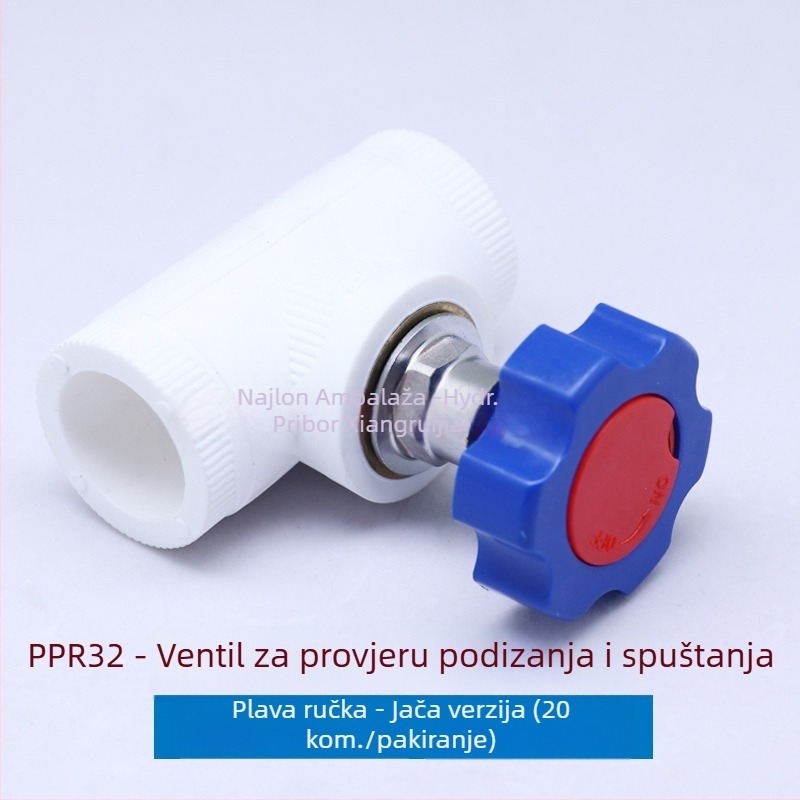 Jadro ventila tipa circlip za PPR i bakrene cijevi, visoka temperatura, model 202532, debljina zida 4