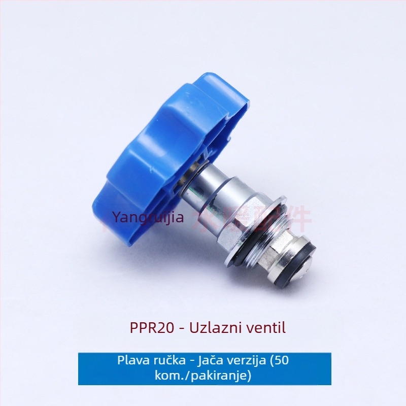 Jadro ventila tipa circlip za PPR i bakrene cijevi, visoka temperatura, model 202532, debljina zida 4