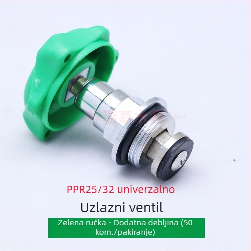 Jadro ventila tipa circlip za PPR i bakrene cijevi, visoka temperatura, model 202532, debljina zida 4