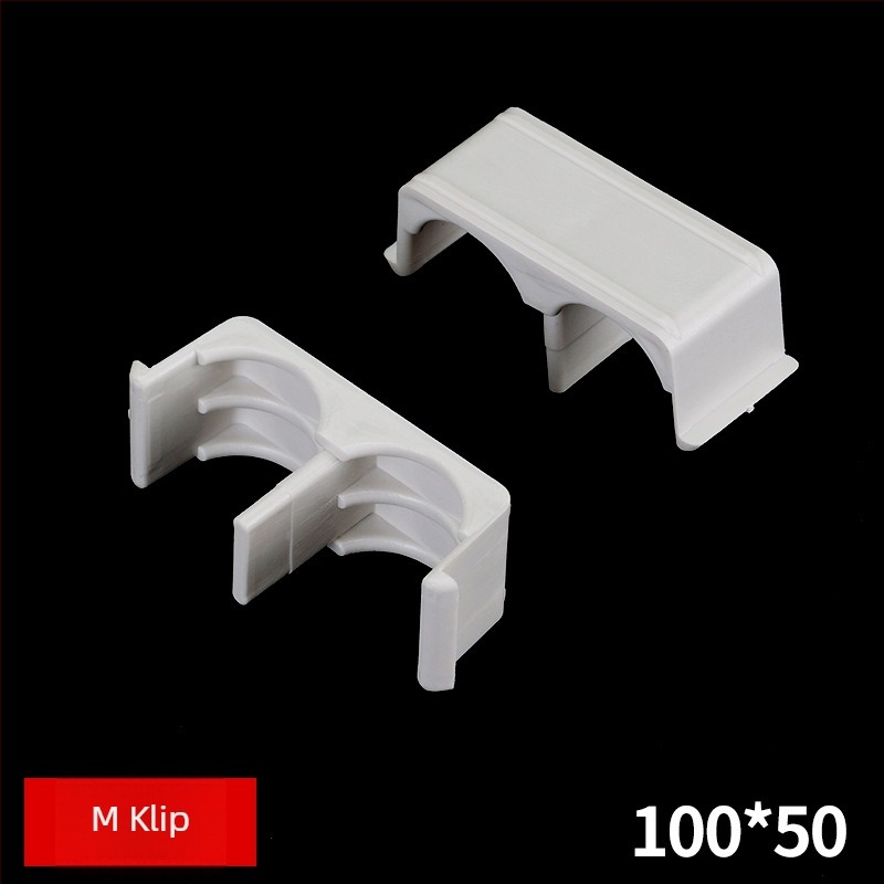 PVC kabel kanal, vatrootporan i izoliran, dekorativni kanal za kabel(e), debljina zida 0.1 mm