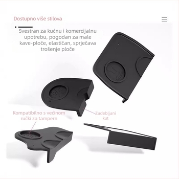 Talijanski poluautomatski pad za tampanje espresa, silikon protivklizna podloga za šank