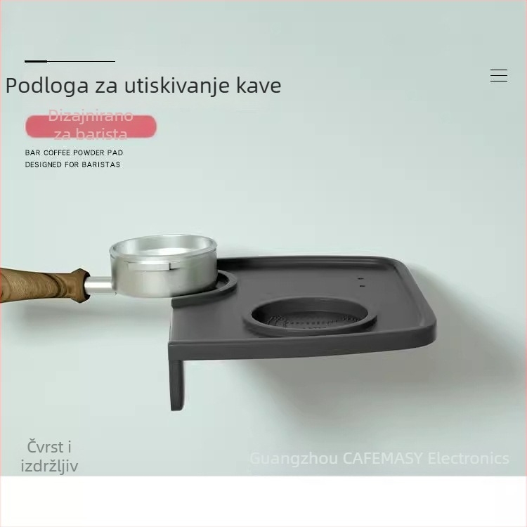 Talijanski poluautomatski pad za tampanje espresa, silikon protivklizna podloga za šank