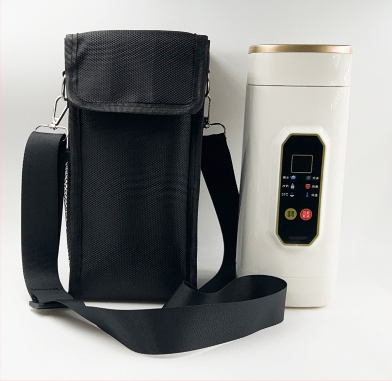 Prijenosna električna šalica za grijanje, mini nehrđajući čelik, 650 ml, 400 W, grijanje kućišta, zaštita od suhog pregorijevanja