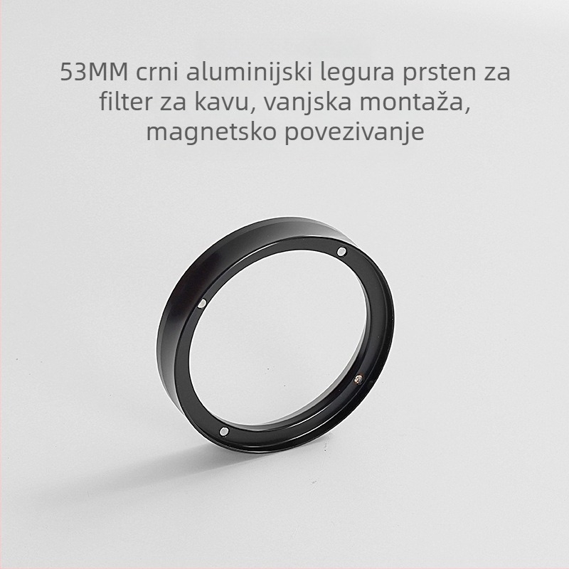 Prsten za spoj kavnog praha, aluminij, moderan minimalistički dizajn, automatski, pogodan za barove, restorane, domove, kafiće i institucije