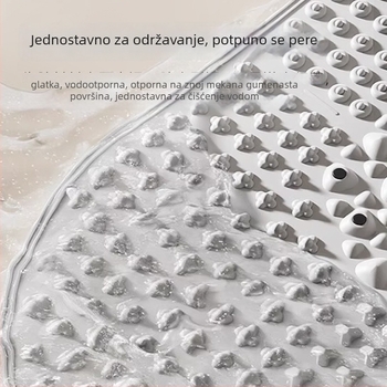 Silikonska masažna podloga za stopala s magnetskim kamenima za masažu luka i donje strane stopala, kućna joga | Brend Aideruipin