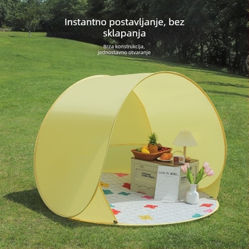 INS-stil dječja brza otvara šator za unutarnje i vanjske igre — jednodjelna konstrukcija, trosezonska upotreba, 1,5 kg, šipke od stakloplastike