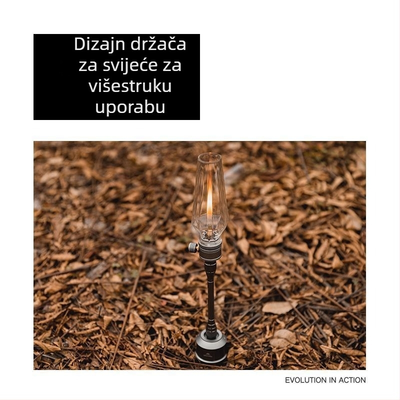 Yunzi kamping plinski fenjer — žaruljna lampa, punjiva snaga, vanjsko kampiranje osvjetljenje