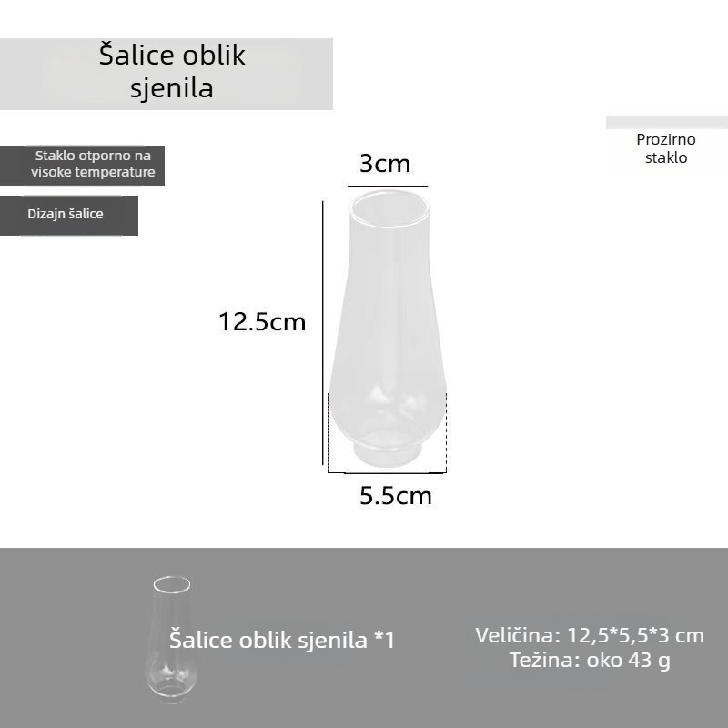 Yunzi kamping plinski fenjer — žaruljna lampa, punjiva snaga, vanjsko kampiranje osvjetljenje