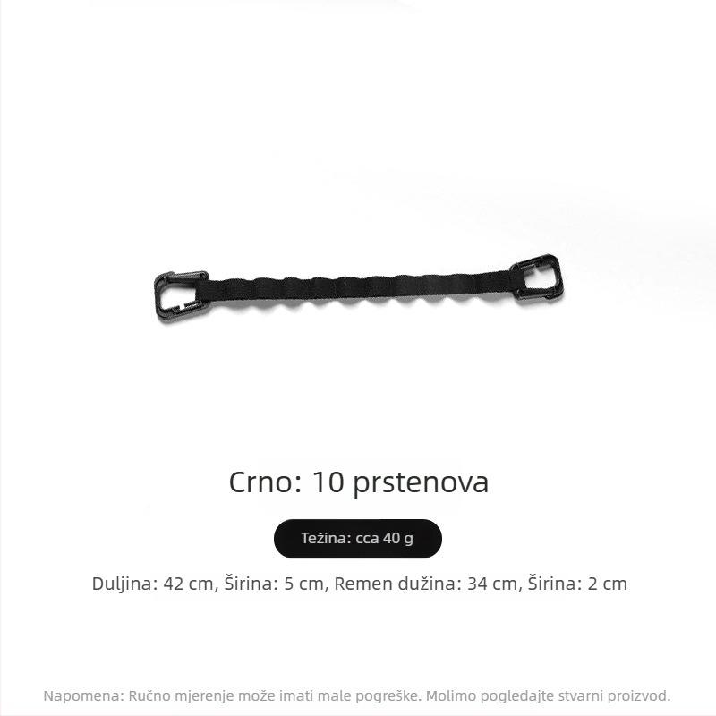 Špaga za kampiranje za šatore i tende, prijenosna višenamjenska poliester špaga za vješanje i skladištenje