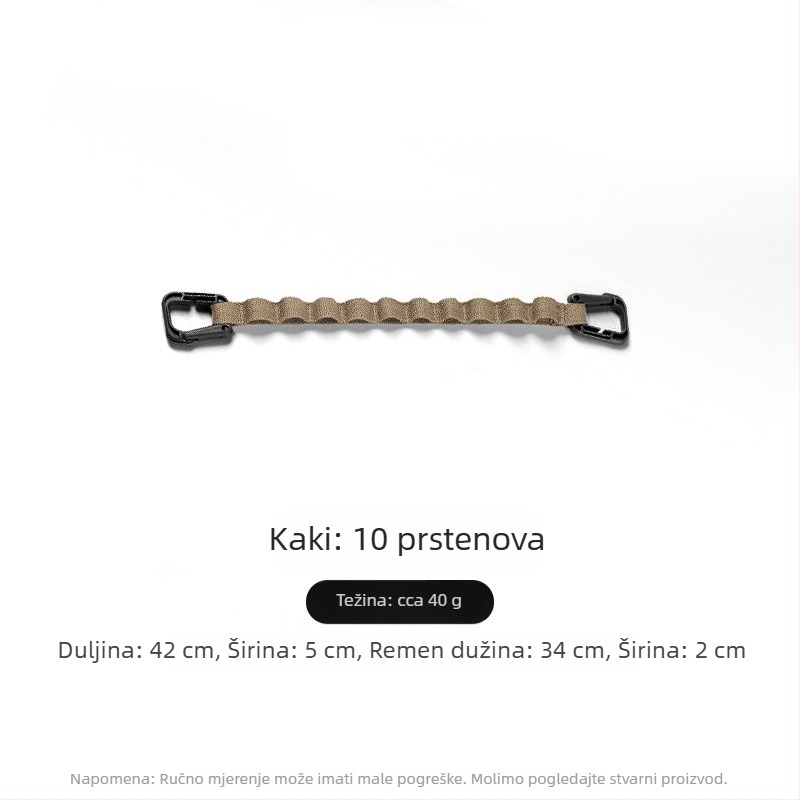 Špaga za kampiranje za šatore i tende, prijenosna višenamjenska poliester špaga za vješanje i skladištenje