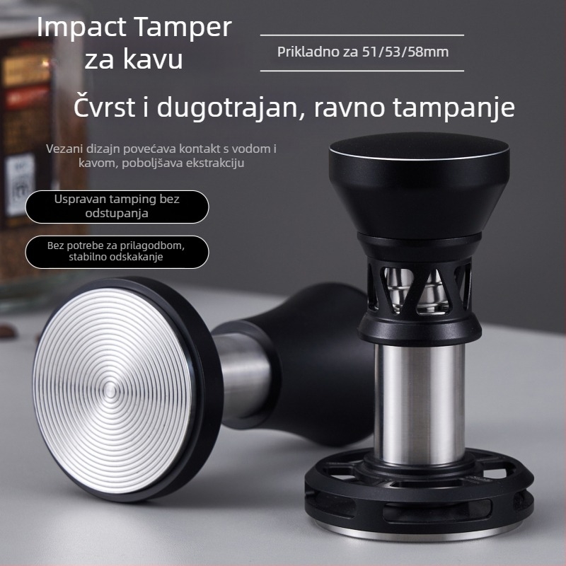 Luxiang univerzalni dodatak za espresso aparat – metal, nehrđajući čelik i aluminijska legura; moderni minimalistički stil