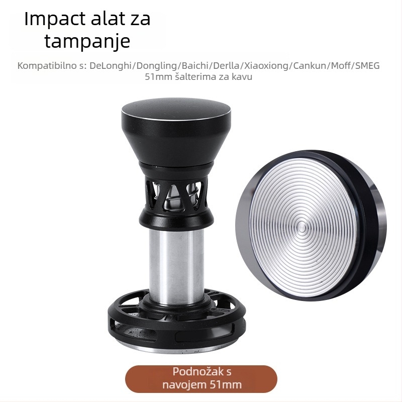 Luxiang univerzalni dodatak za espresso aparat – metal, nehrđajući čelik i aluminijska legura; moderni minimalistički stil