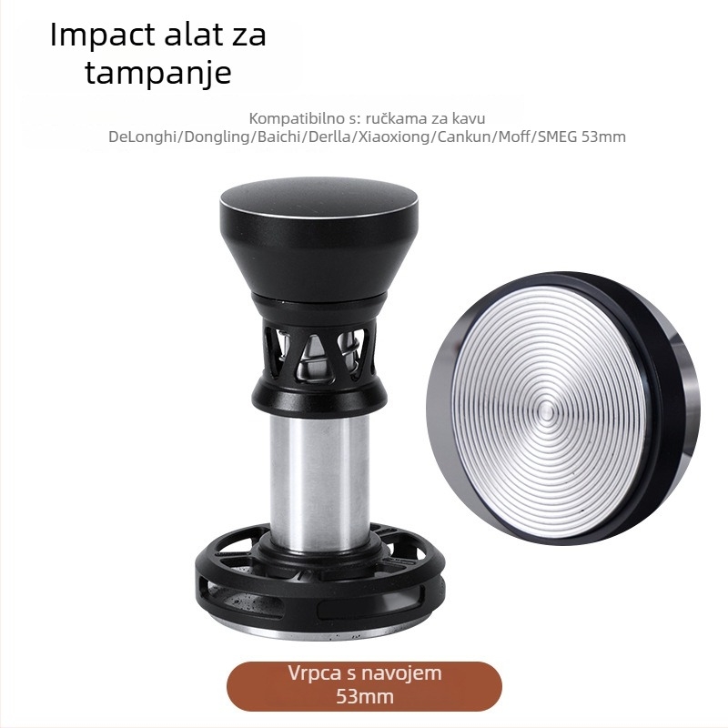 Luxiang univerzalni dodatak za espresso aparat – metal, nehrđajući čelik i aluminijska legura; moderni minimalistički stil